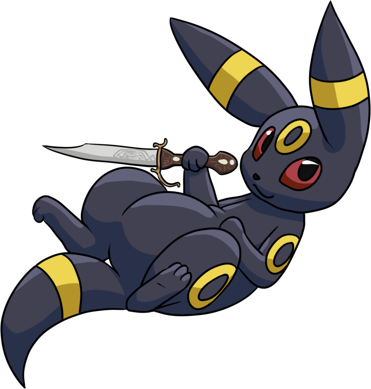 Umbreon_with_ Knife