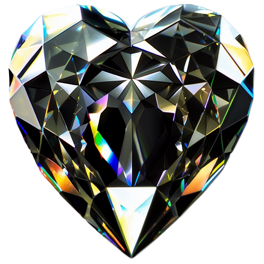 Unbreakable Diamond Heart Png 06262024