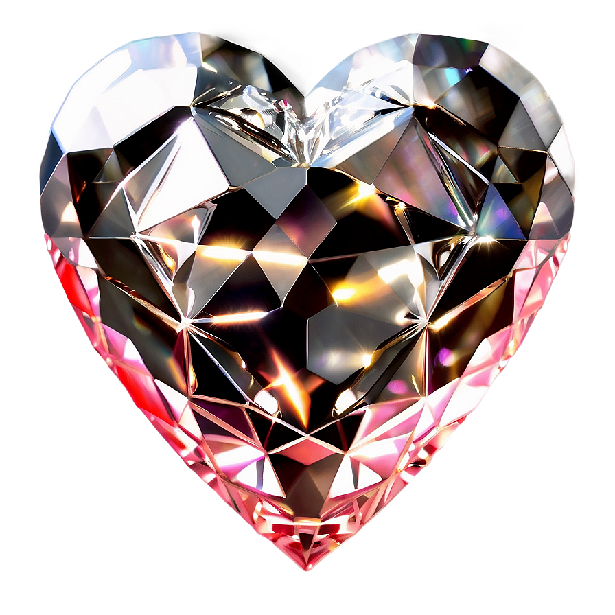 Unbreakable Diamond Heart Png 06262024