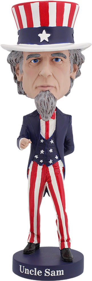 Uncle Sam Figurine Patriotic Decor