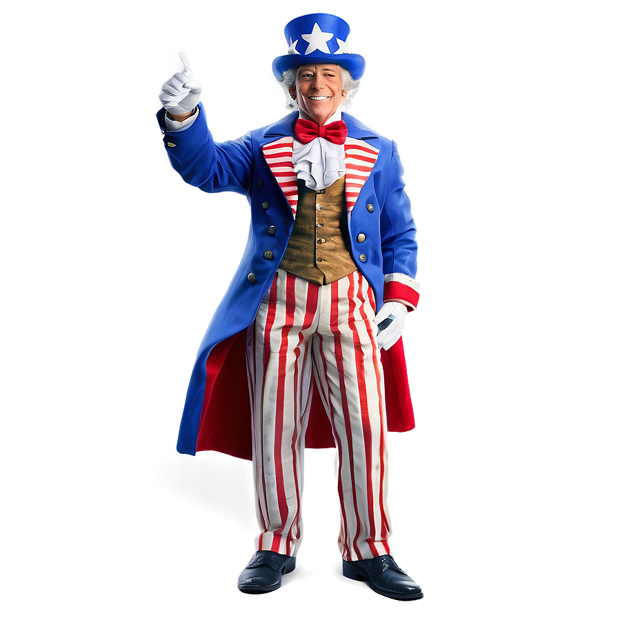 Uncle Sam Full Body Png Kkb78