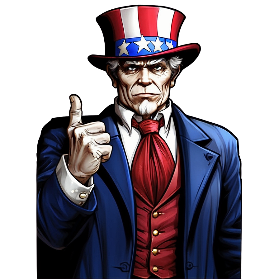 Uncle Sam Mascot Png 06122024