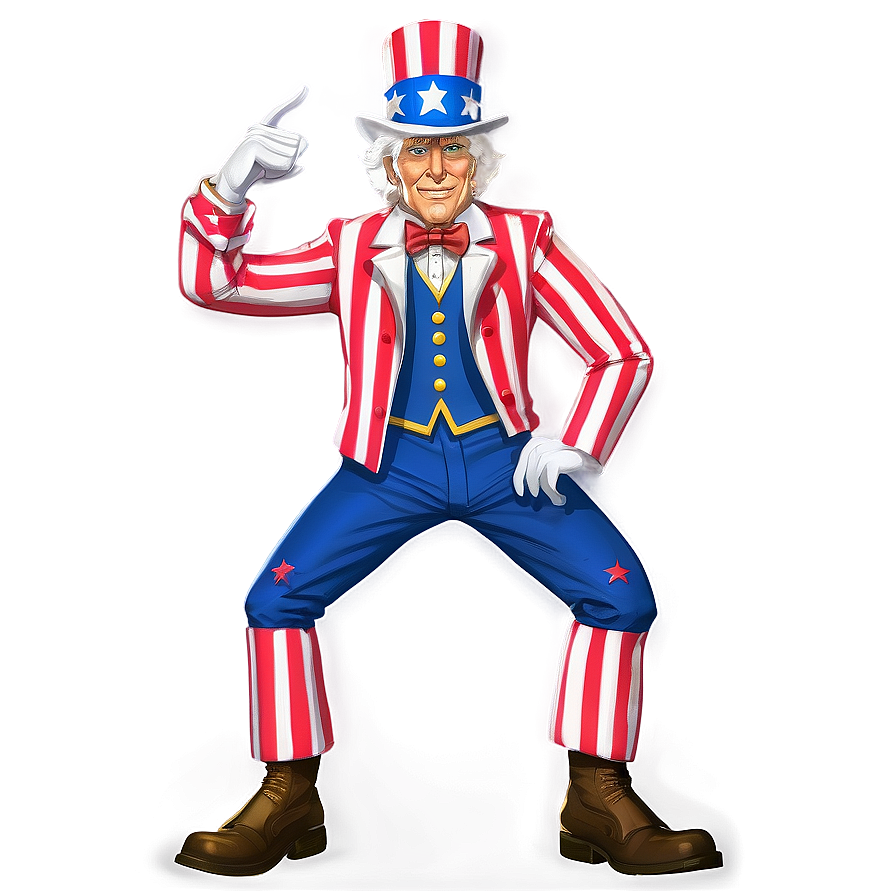 Uncle Sam Military Suit Png Ixp11