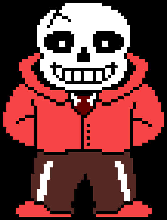 Undertale Sans Pixel Art