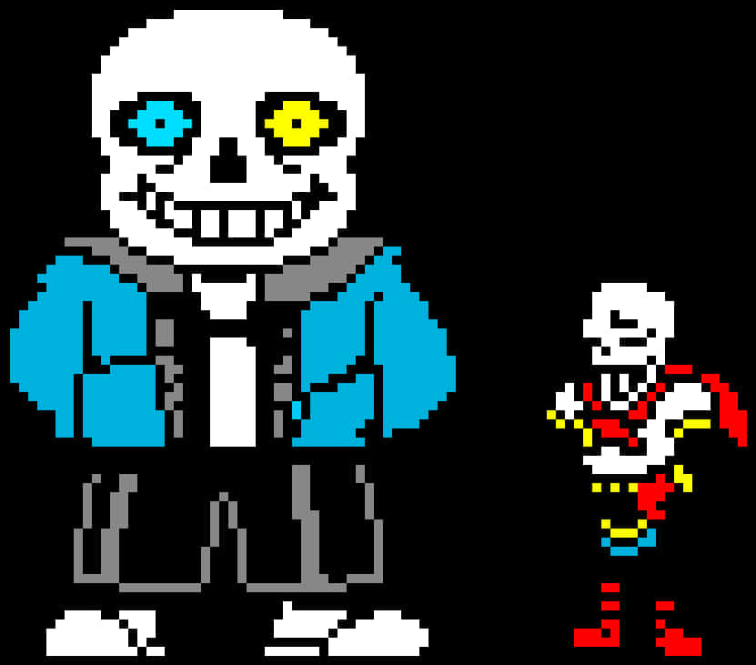 Undertale Sans Pixel Art