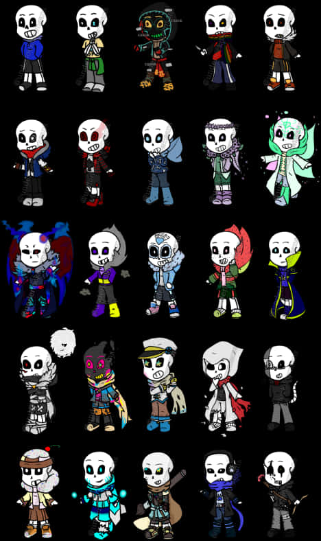 Undertale_ Sans_ Variants_ Collection