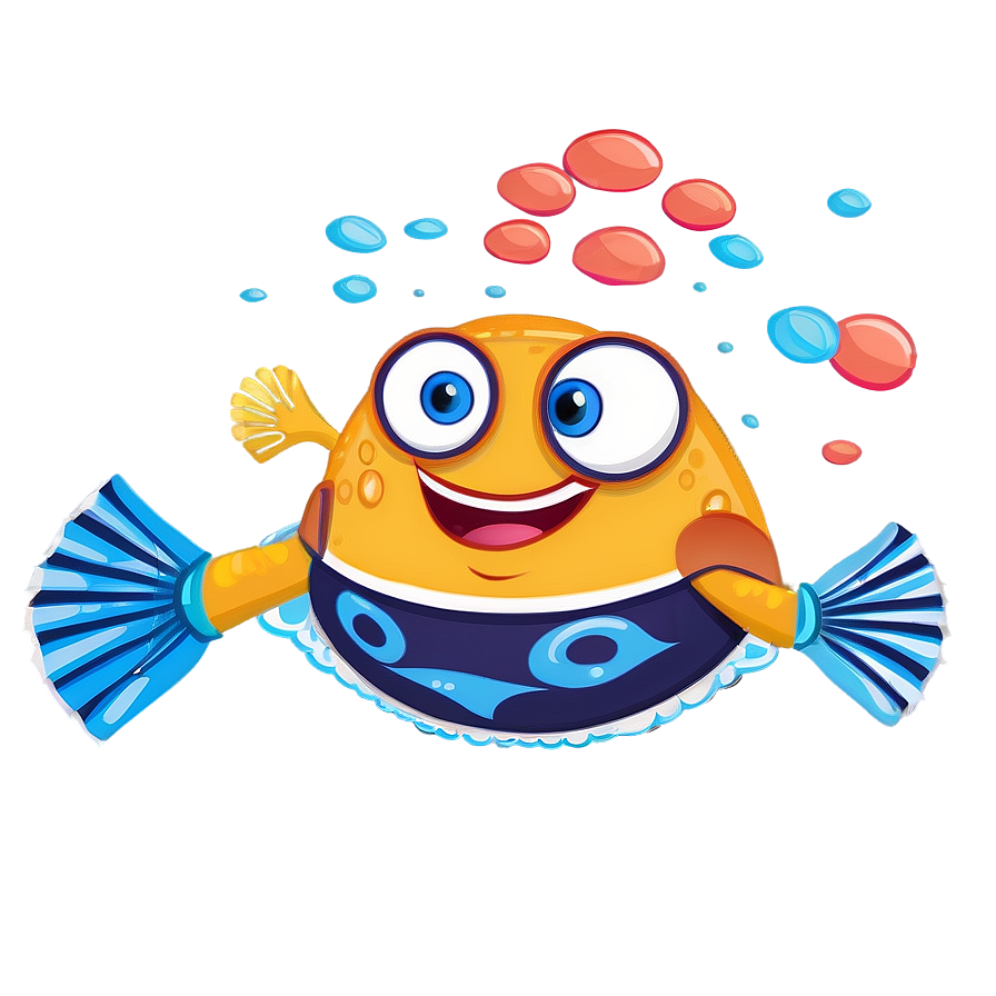 Underwater Cartoon Character Png 85