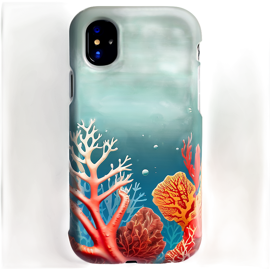 Underwater Coral Reef Phone Case Png 13