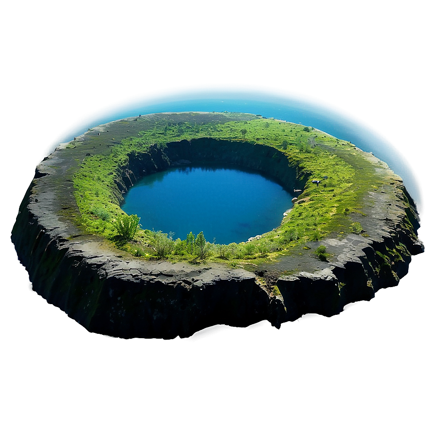 Underwater Crater Mysterious Png 77