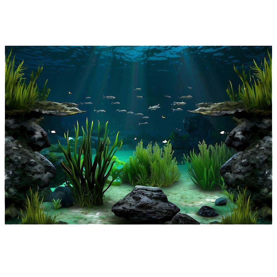 Underwater Landscape Png Ebs