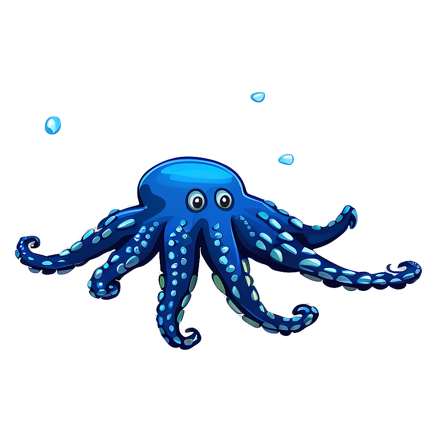 Underwater Octopus Png Jhp83