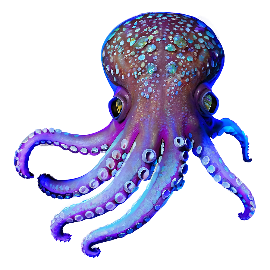 Underwater Octopus Png Vsg