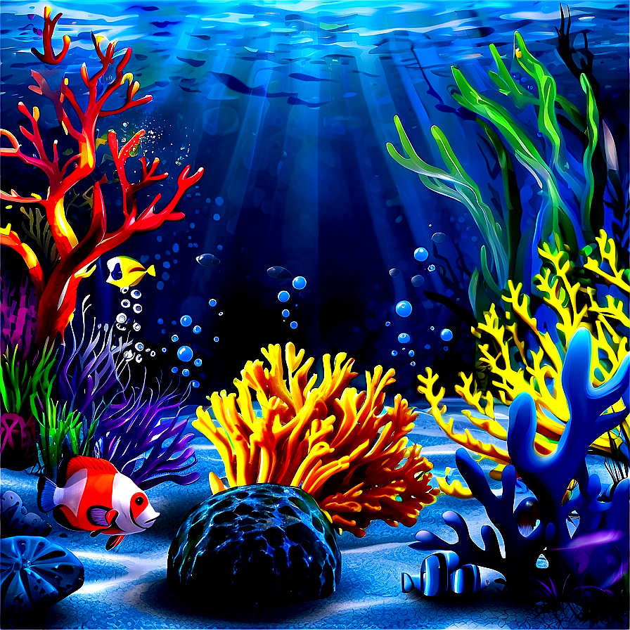 Underwater Scene Png 06232024