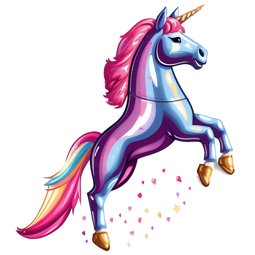 Unicorn Balloon Clipart Png 06262024