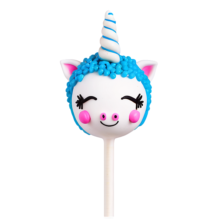 Unicorn Cake Pop Png Hau