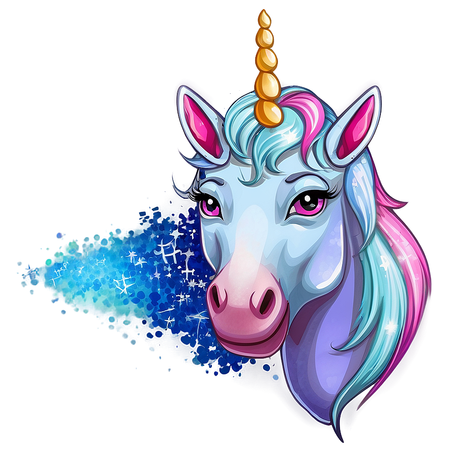 Unicorn Glitter Png Vsj