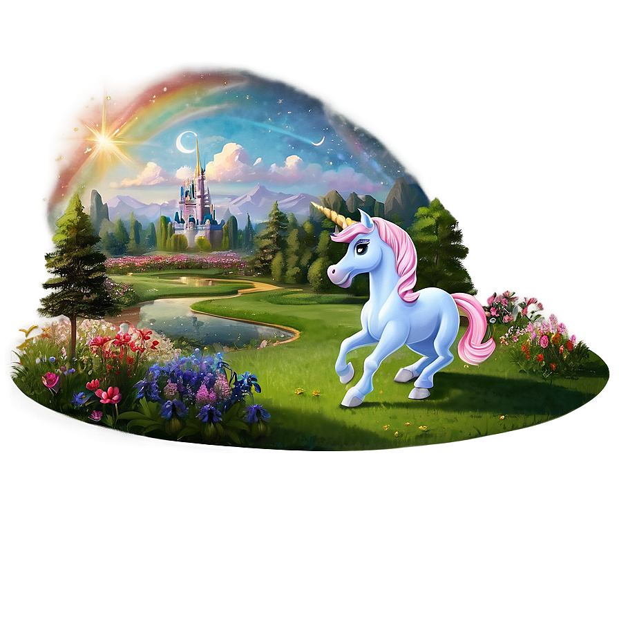 Unicorn Meadow Magic Kingdom Png Jap