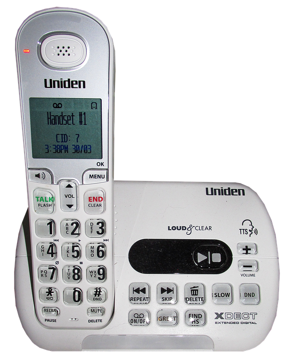 Uniden Cordless Phone Docked