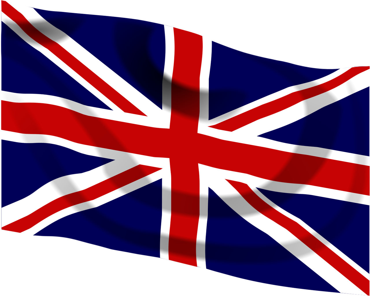 Union Jack Flag Waving