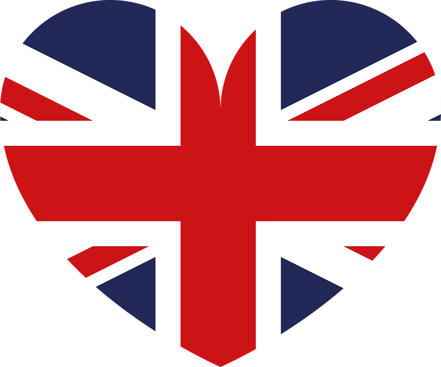 Union Jack Heart U K Patriotism