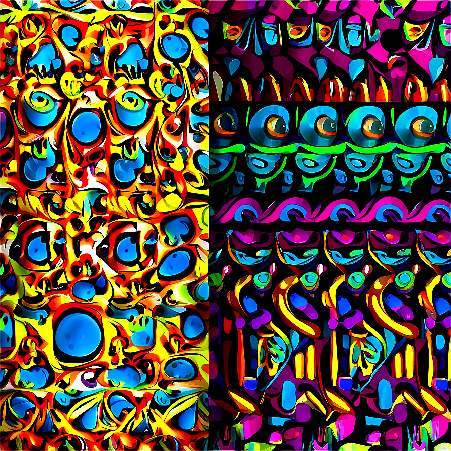 Unique Artistic Patterns Png 30