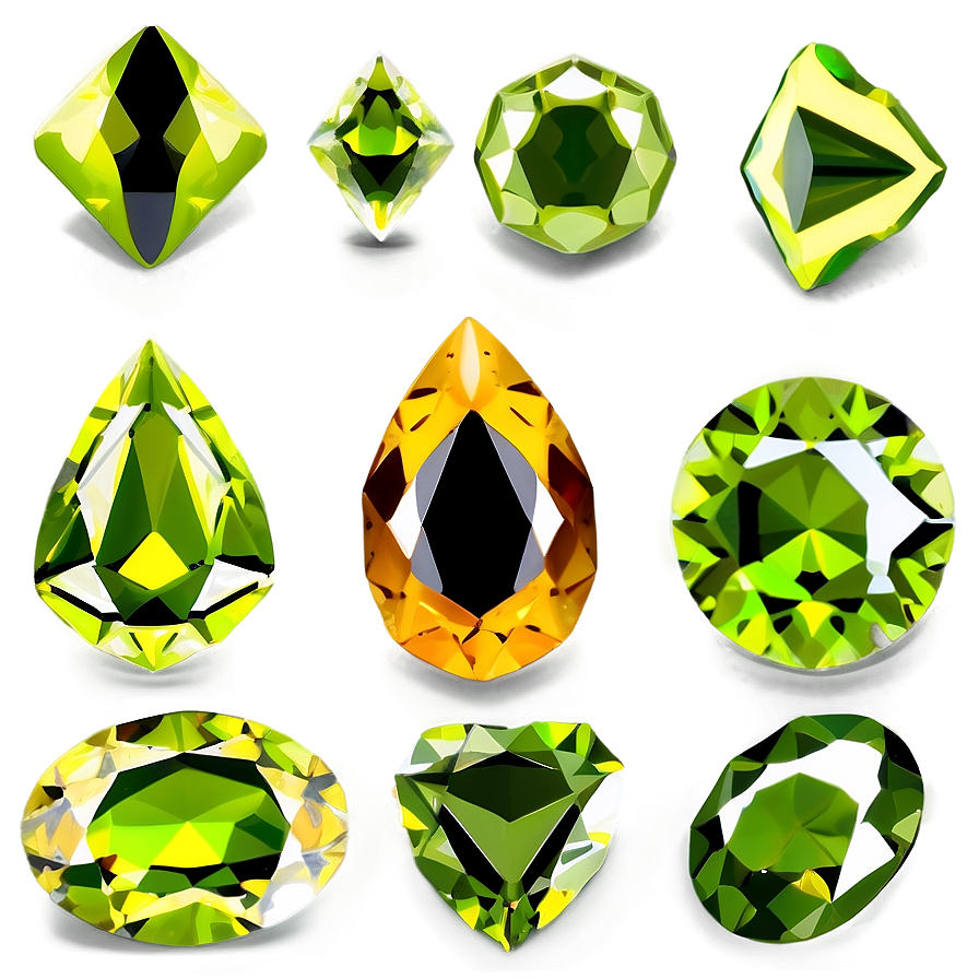 Unique Peridot Shapes Png Obt5