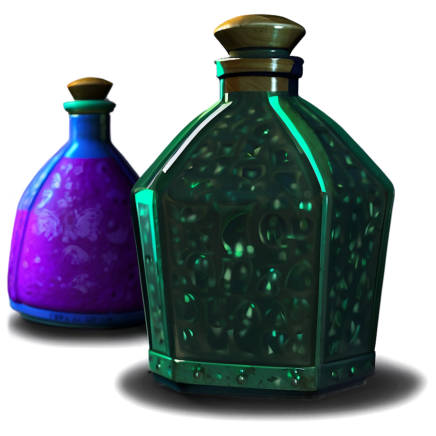 Unique Potion Bottle Png Taf