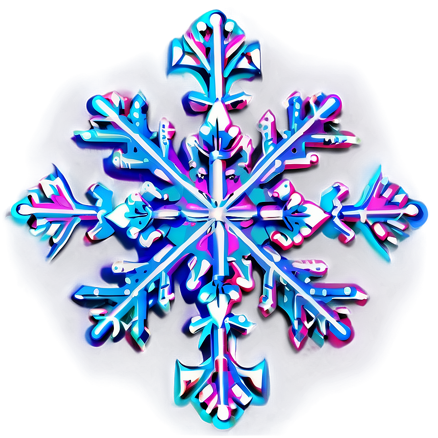 Unique Snowflake Illustration Png 97