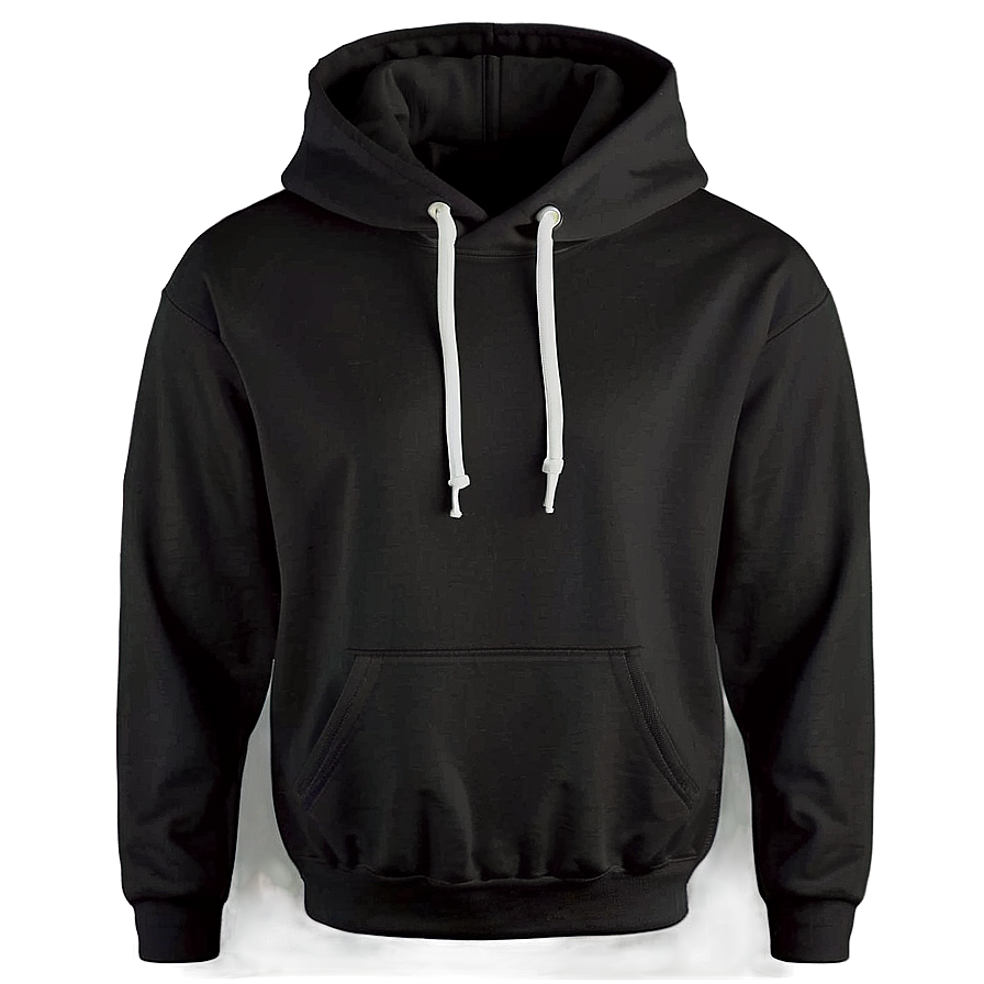 Unisex Black Hoodie Png Fhv61