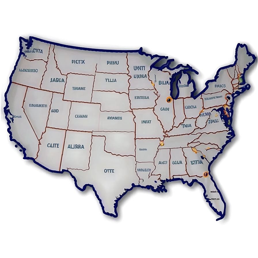 United States Map A