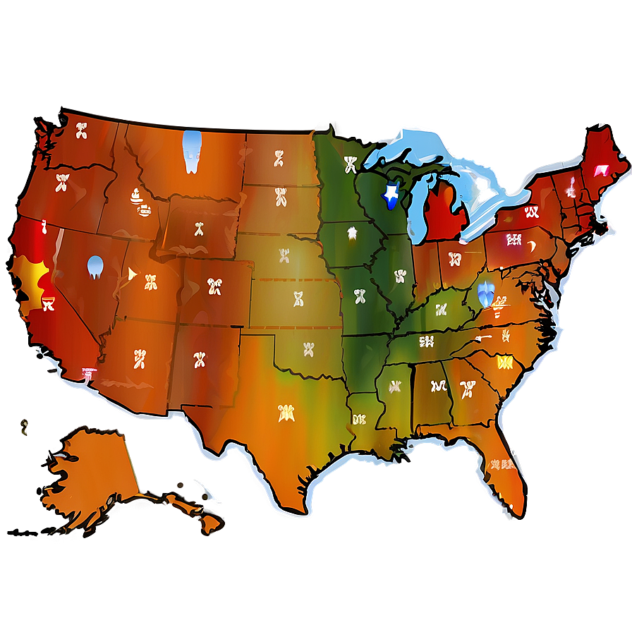 United States Map C