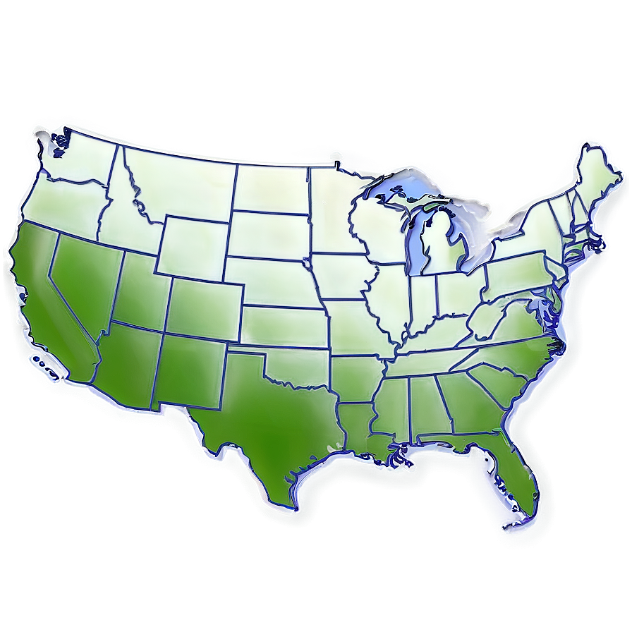 United States Map Outline Png Wyo29