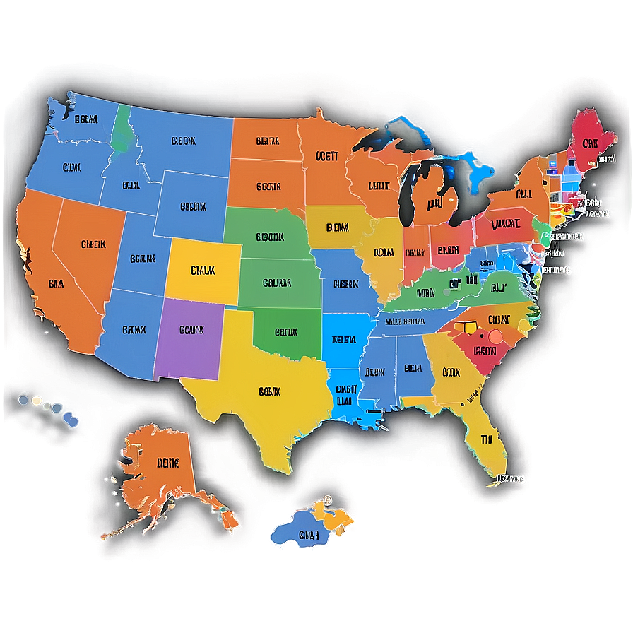 United States Map Showing States And Capitals Png Idg3