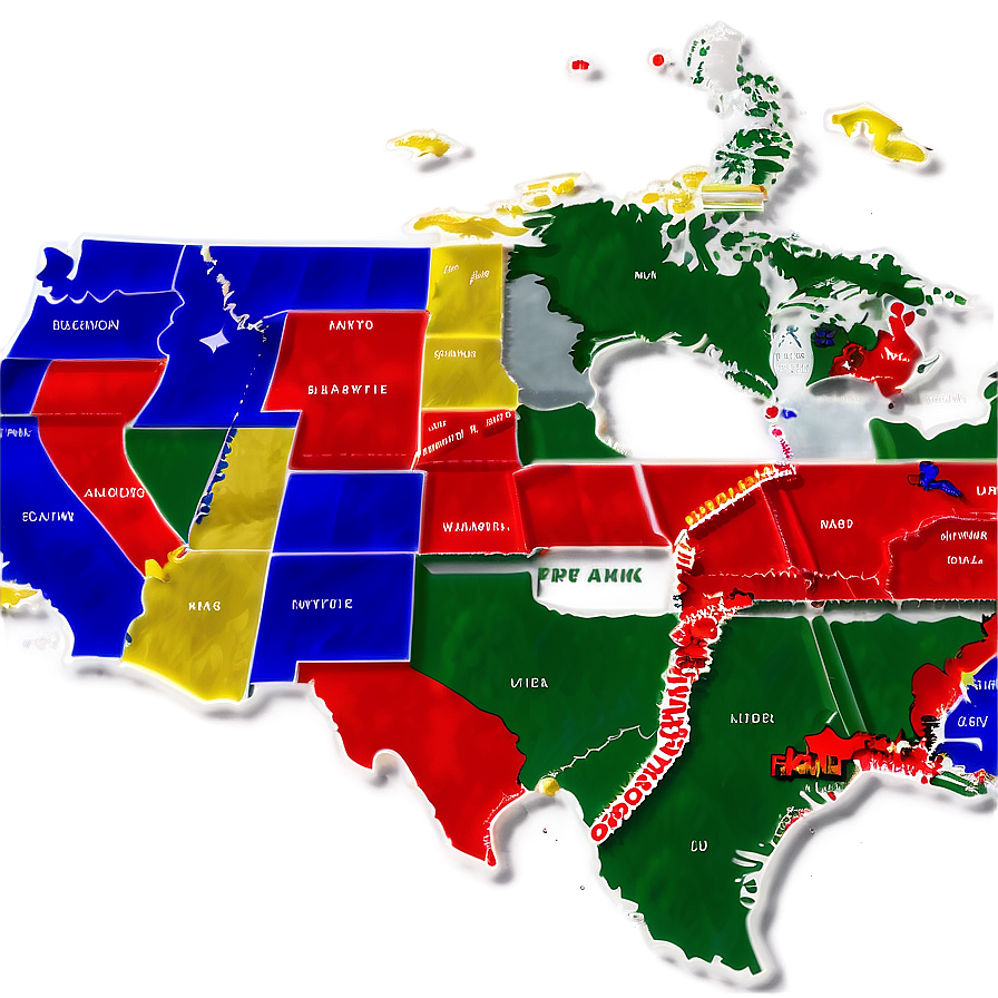 United States Map With Capitals Png Nhy