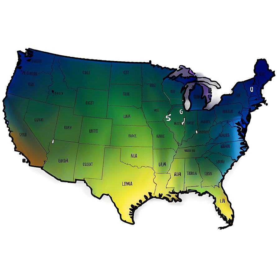 United States Map With Capitals Png Xjx33