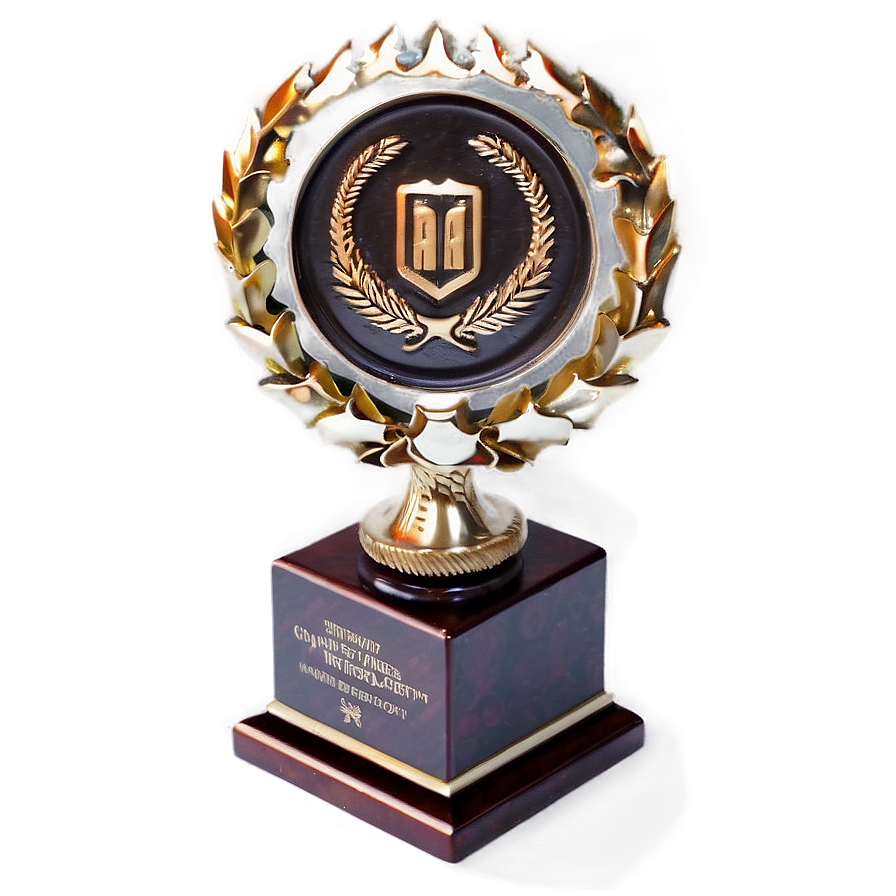 University Achievement Trophy Png 19