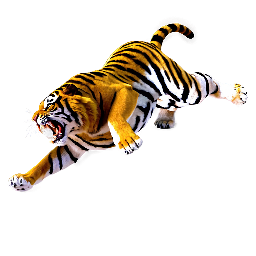 Unleashed Tiger Fury Png 06252024