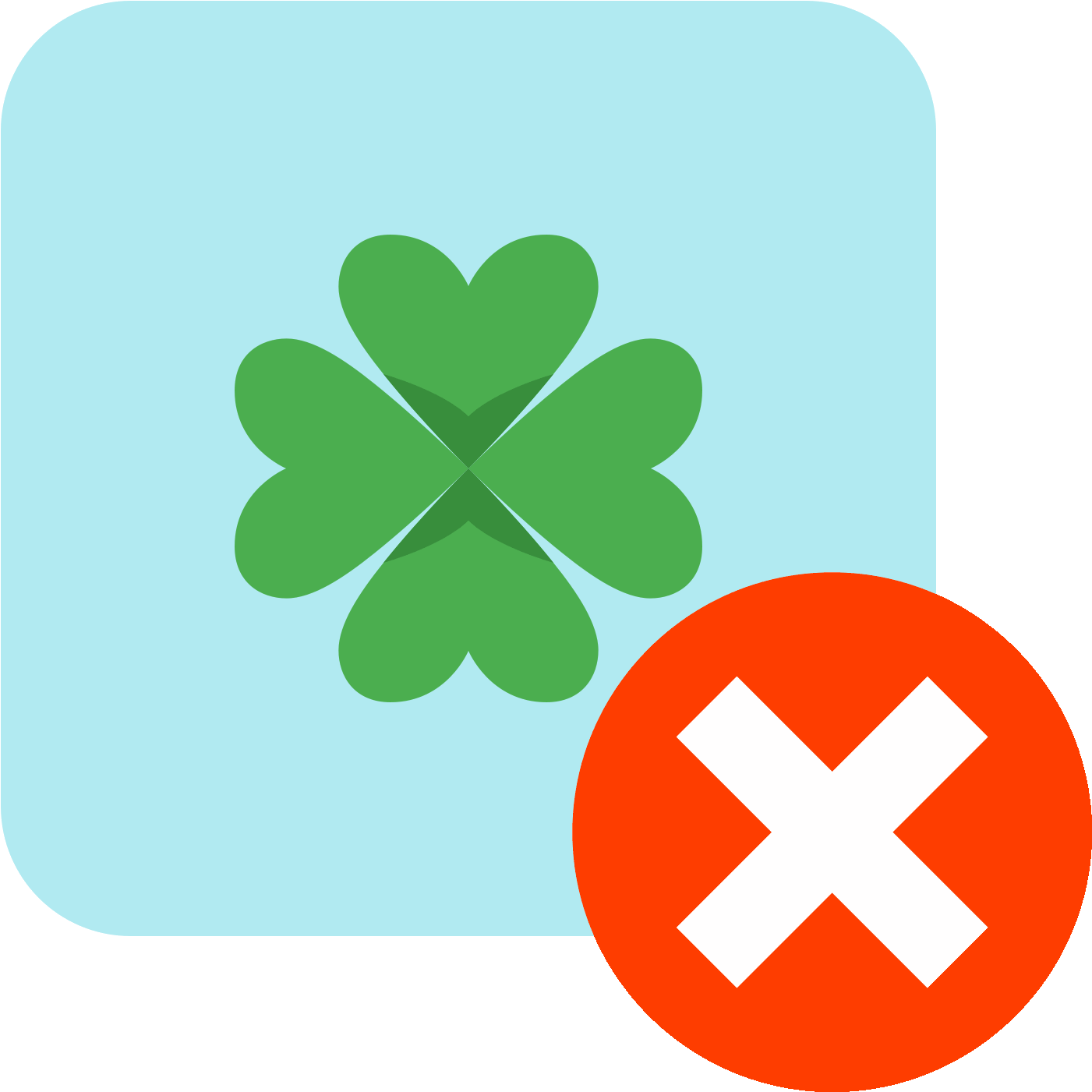 Unlucky Clover Icon Rejected