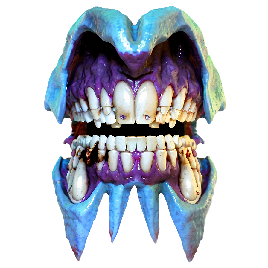 Unnerving Undead Teeth Png Jnr