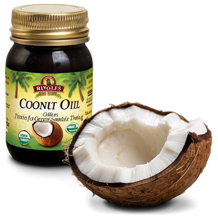 Unrefined Coconut Oil Png Nbe