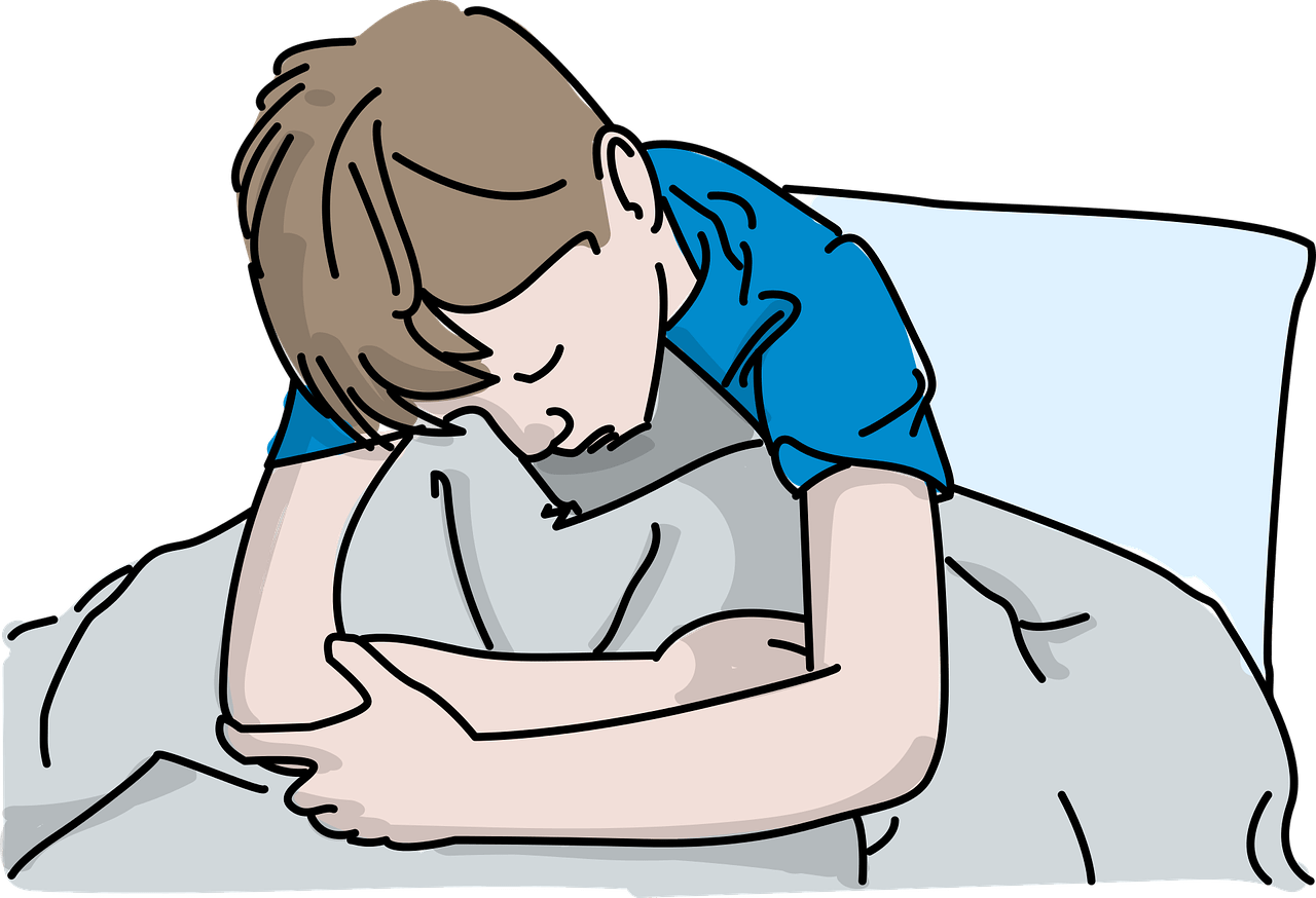 Unwell Child Resting