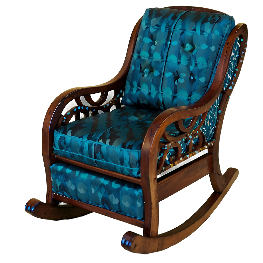 Upholstered Rocking Chair Png 68