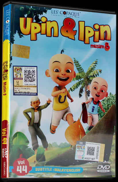 Upin_and_ Ipin_ Season_8_ D V D_ Cover