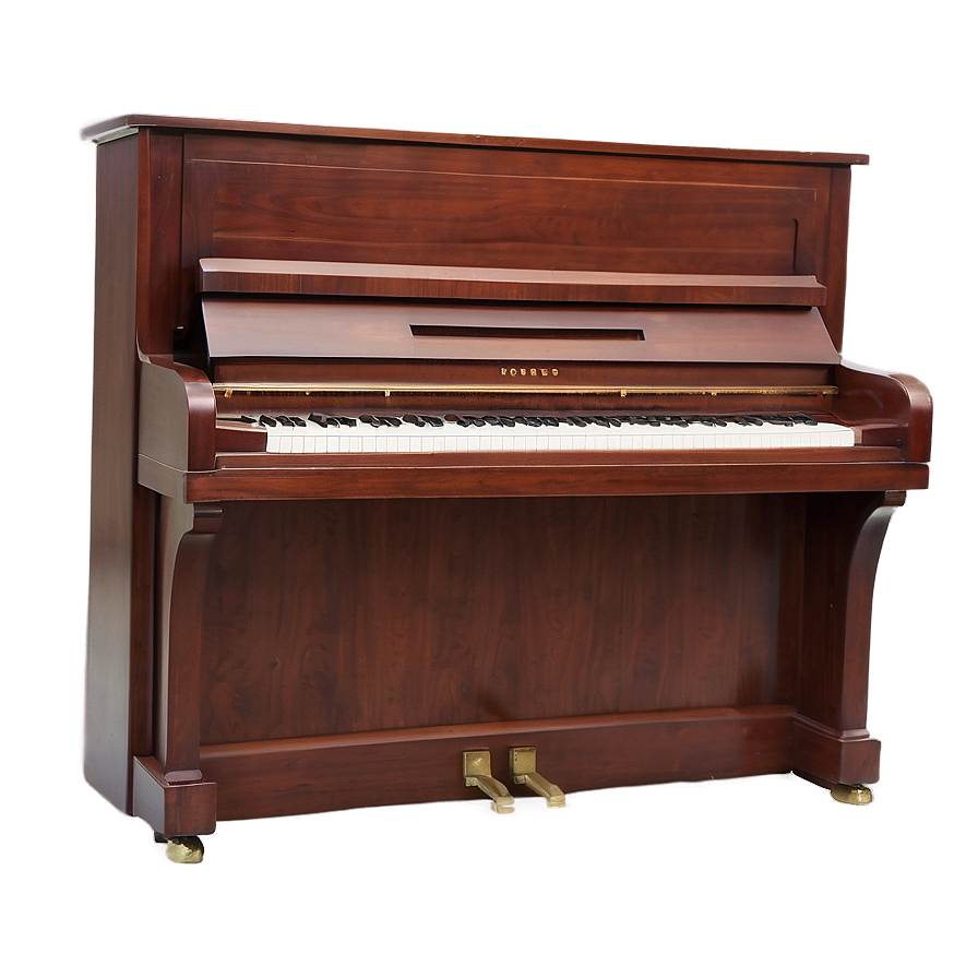 Upright Piano In Music Room Setting Png Kjr55