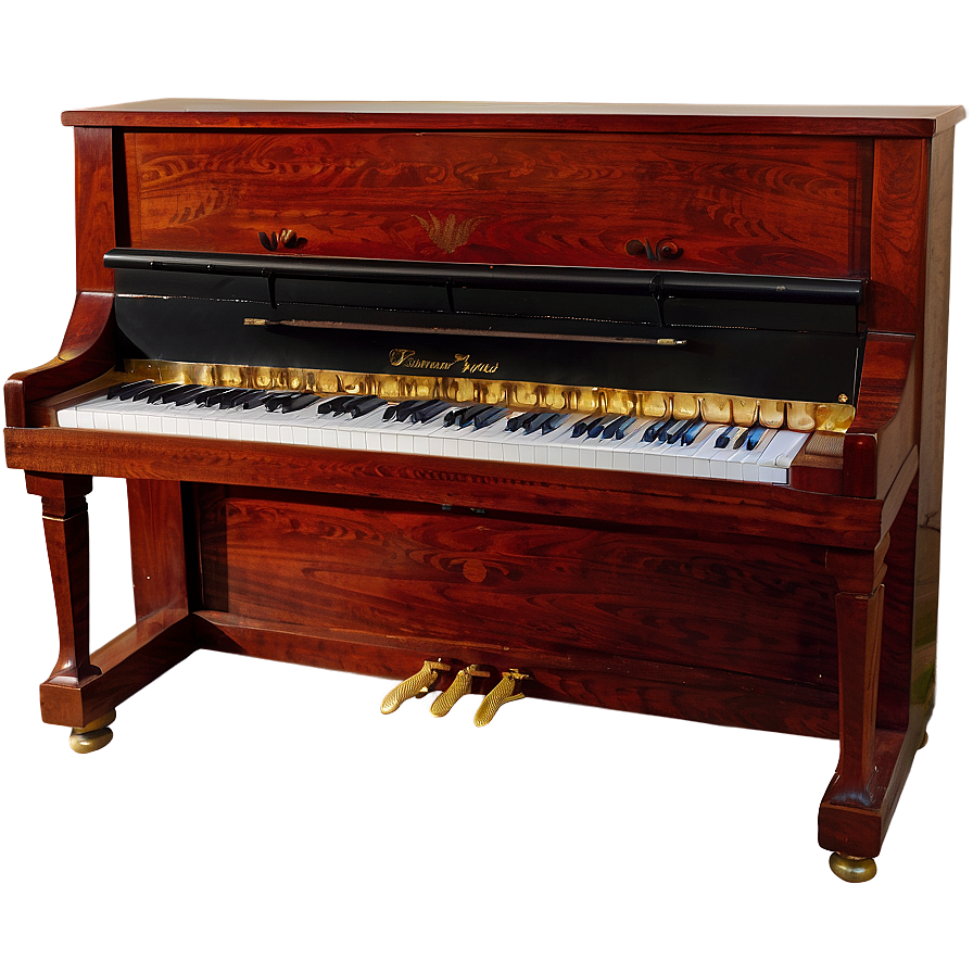 Upright Piano With Velvet Cover Png 68