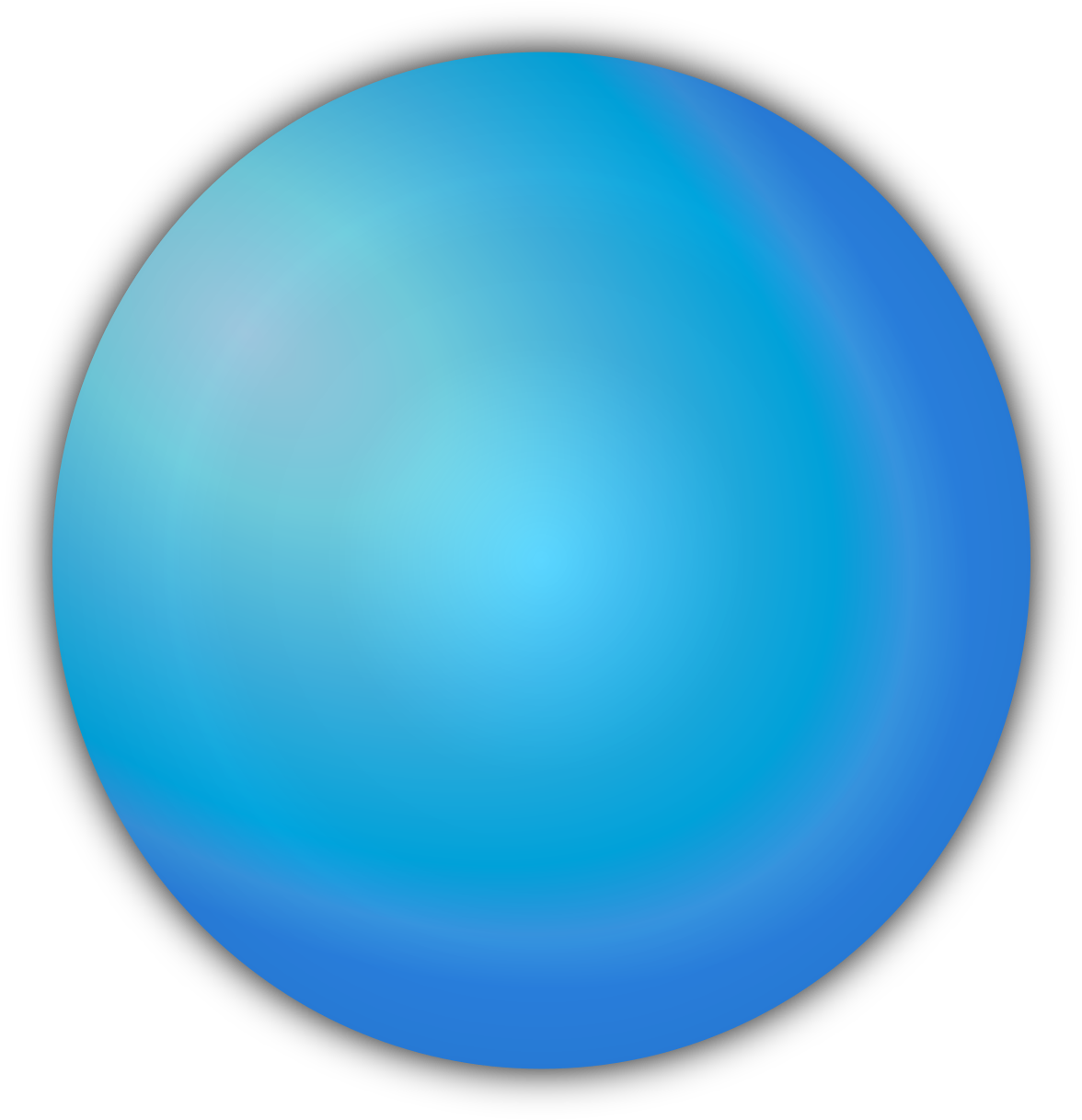 Uranus Planet Illustration