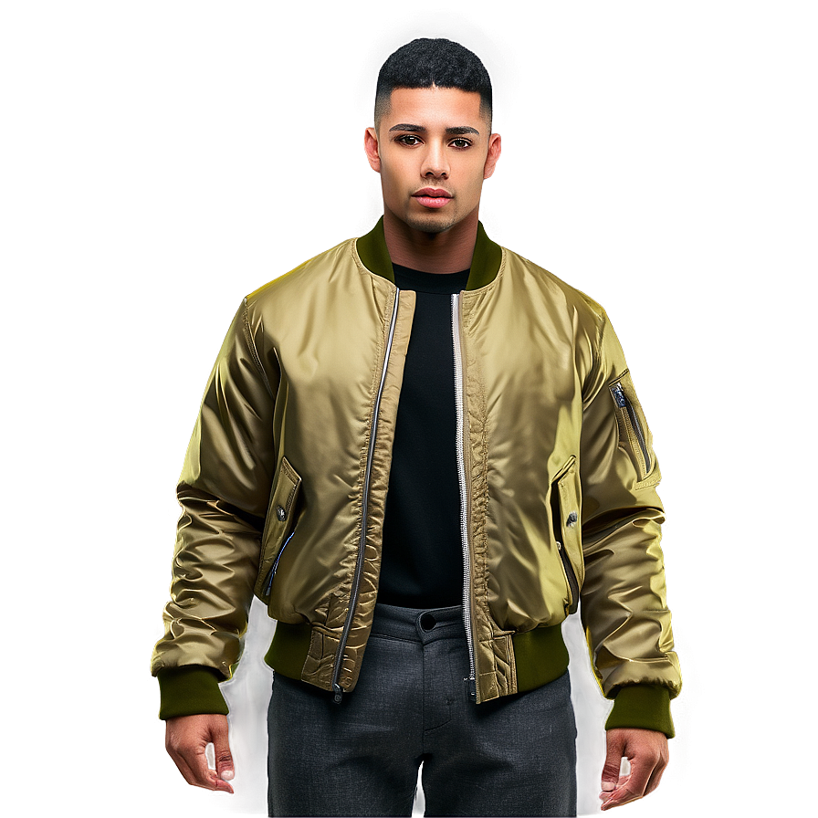 Urban Bomber Jacket Outfit Png 42