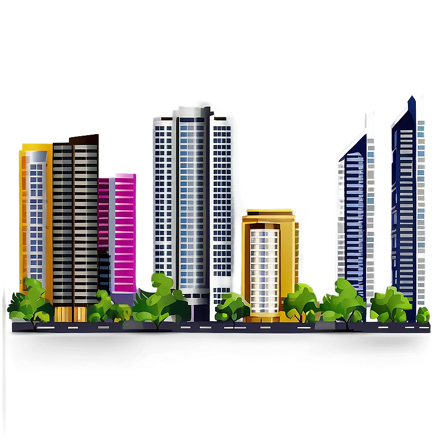 Urban City Land Png 06122024