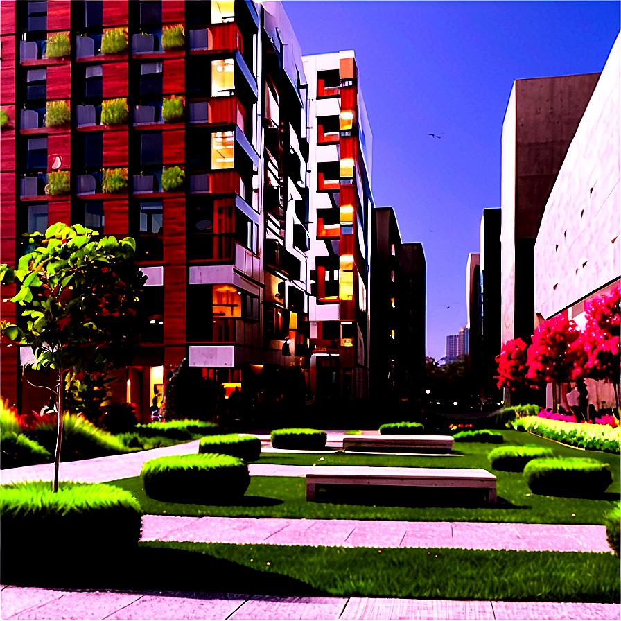 Urban Landscape Design Png 1