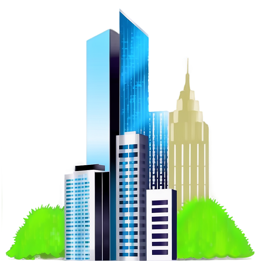 Urban Skyscraper Skyline Png 05212024